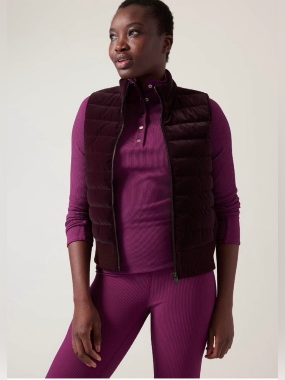 Athleta women’s Hanover hybrid vest small